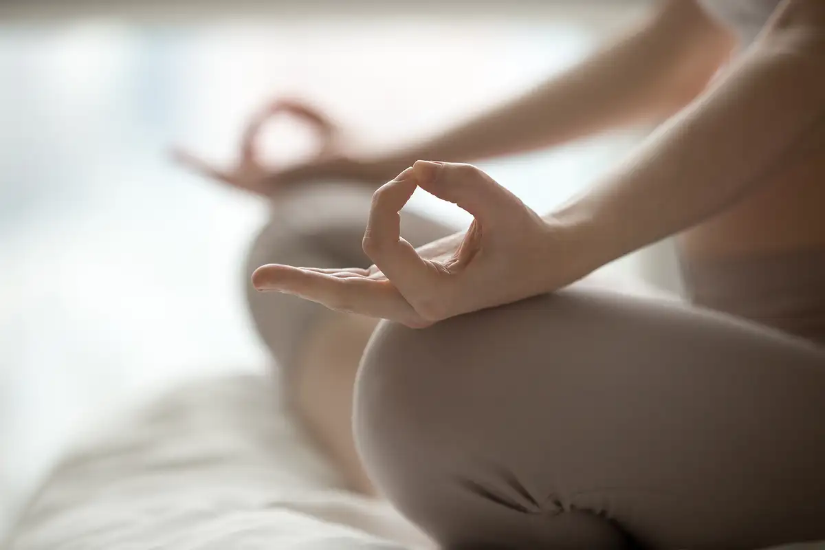 Joga. Lotoso poza
