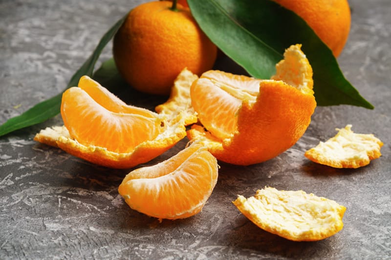mandarinu zievele